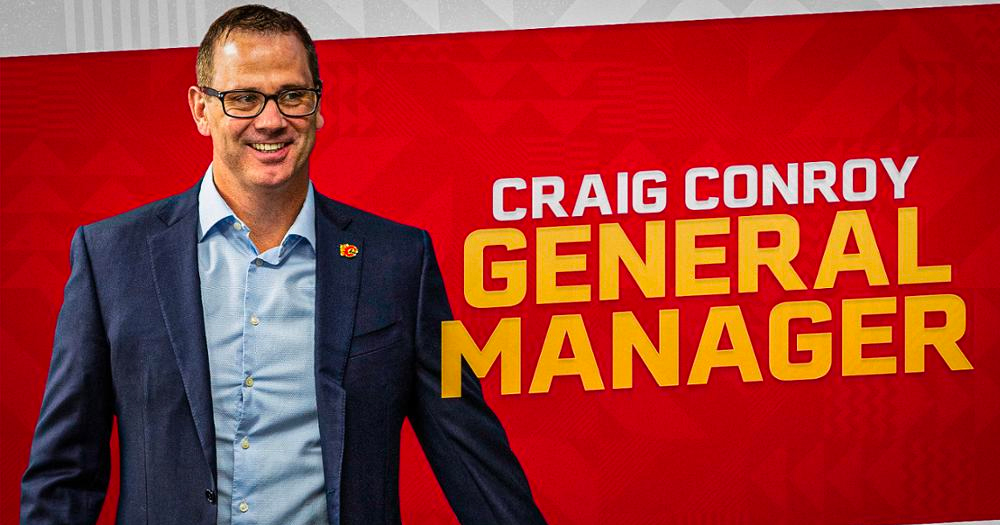 Flames officially unveil their new GM and management staff