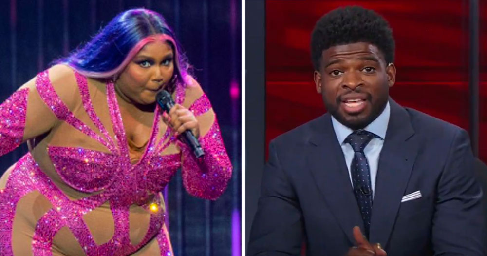 PK Subban starts a beef with Lizzo live on ESPN