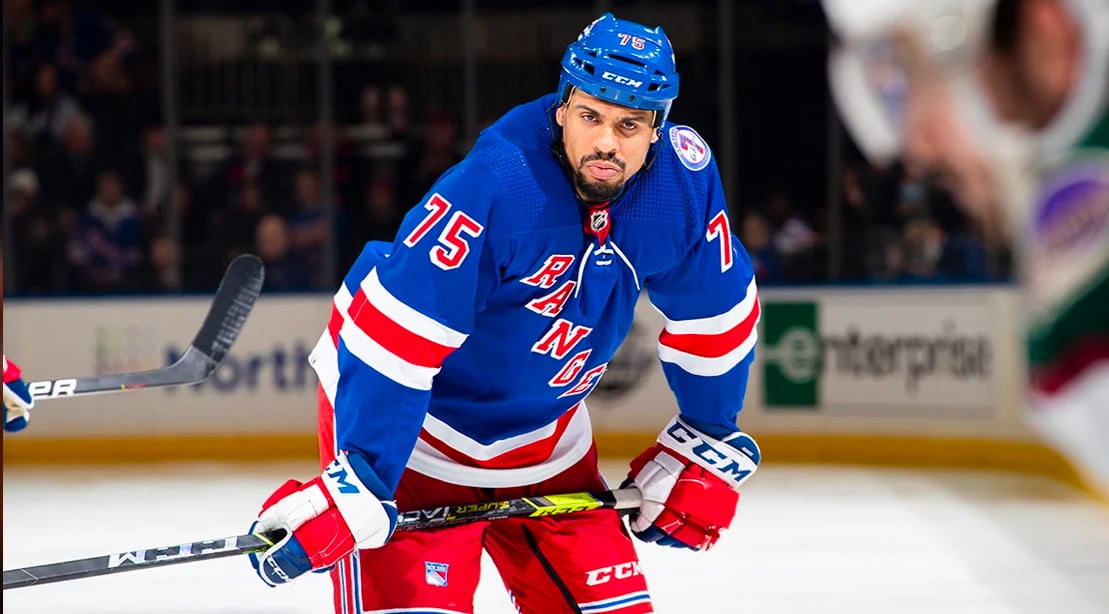 Ryan Reaves is the one who asked to be traded out of New York!