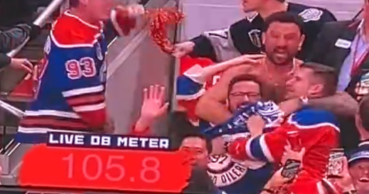 Paul 'Biznasty' Bissonnette nearly mauls Oilers fan to death.