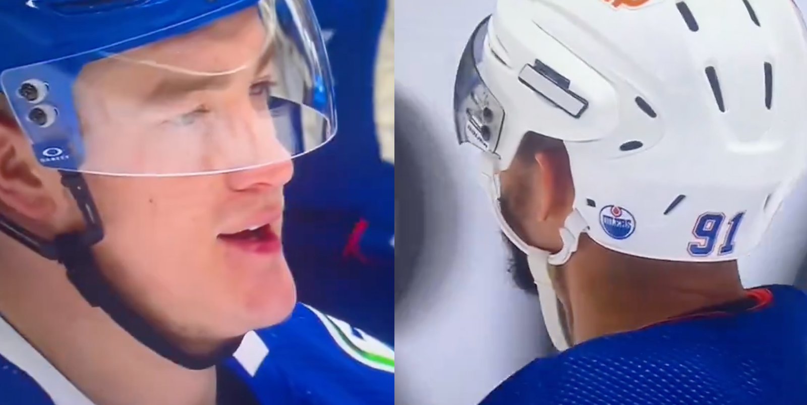 Nikita Zadorov takes another shot at Evander Kane and it’s caught on camera!