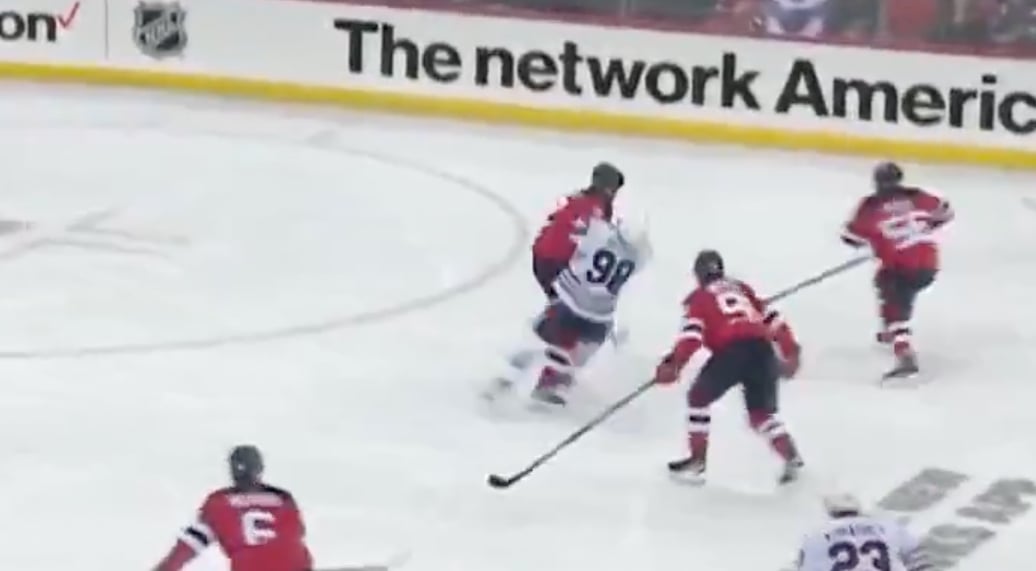 Connor Bedard gets laid out and exits game immediately!