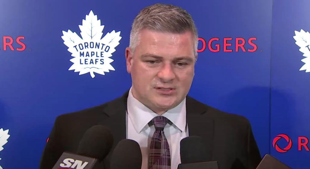 Sheldon Keefe addresses yelling at Michael Bunting 