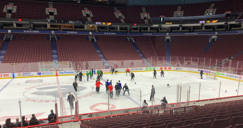 Fight breaks out at Canucks practice, Quinn Hughes “visibly upset”