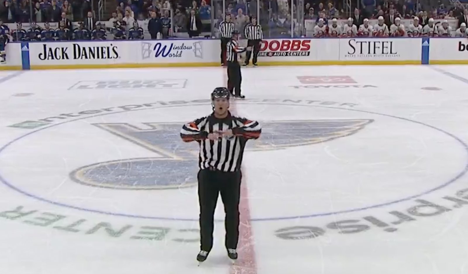 Referee Garrett Rank edges Wes McCauley with call of the year!