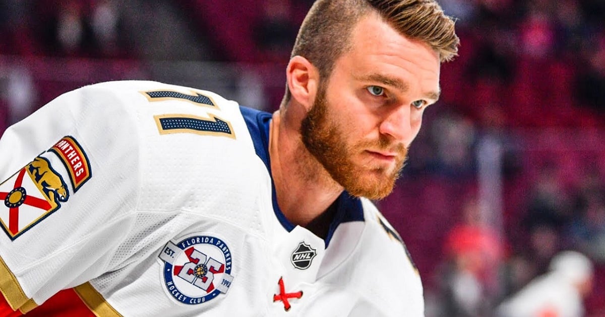 Jonathan Huberdeau not happy with trade to Calgary.