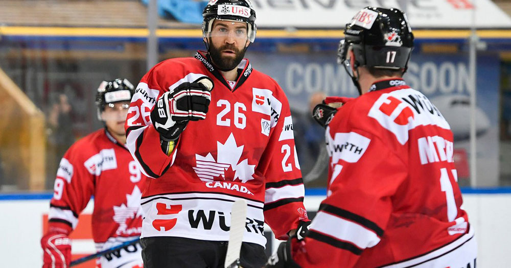 Tyler Ennis, Riley Nash, Michael Hutchinson highlight Canada's Spengler Cup roster 