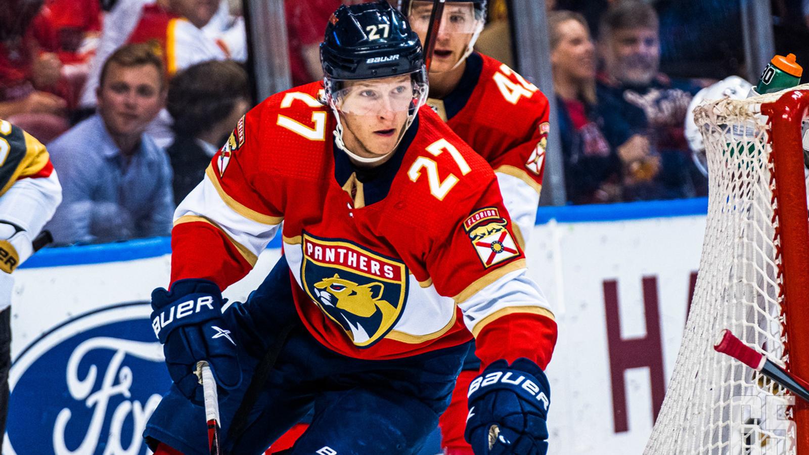 Luostarinen signs a $9 million deal with the Panthers