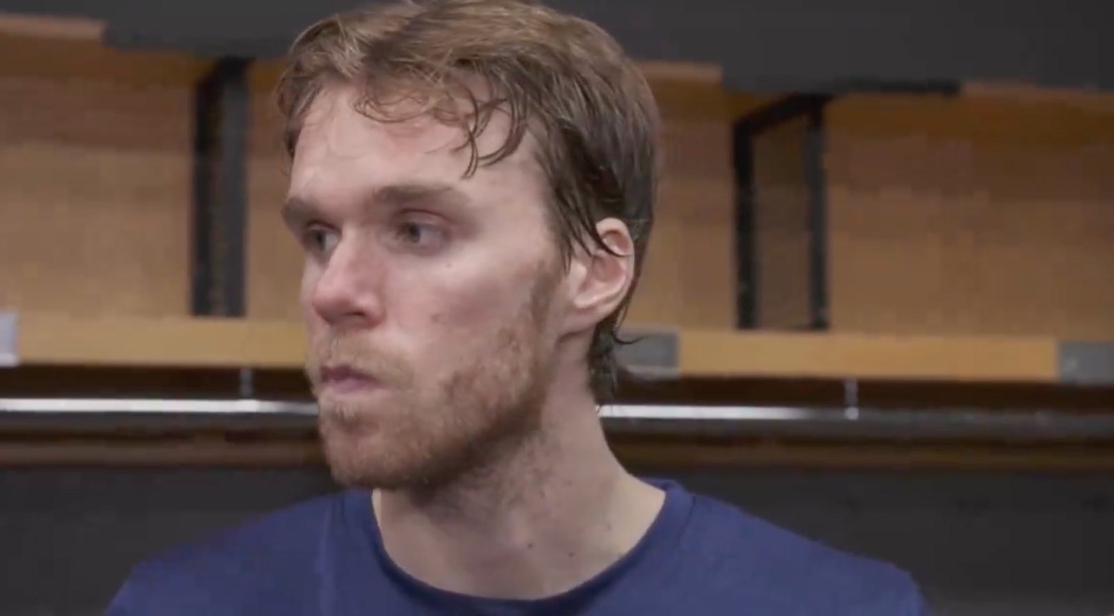 Connor McDavid snaps at officiating after controversial goal review