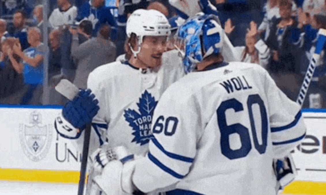 Joseph Woll has shoutout for Auston Matthews 