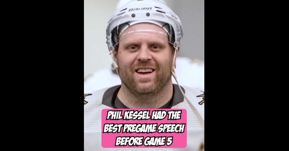 Inside Phil Kessel's locker room speech before Game 5