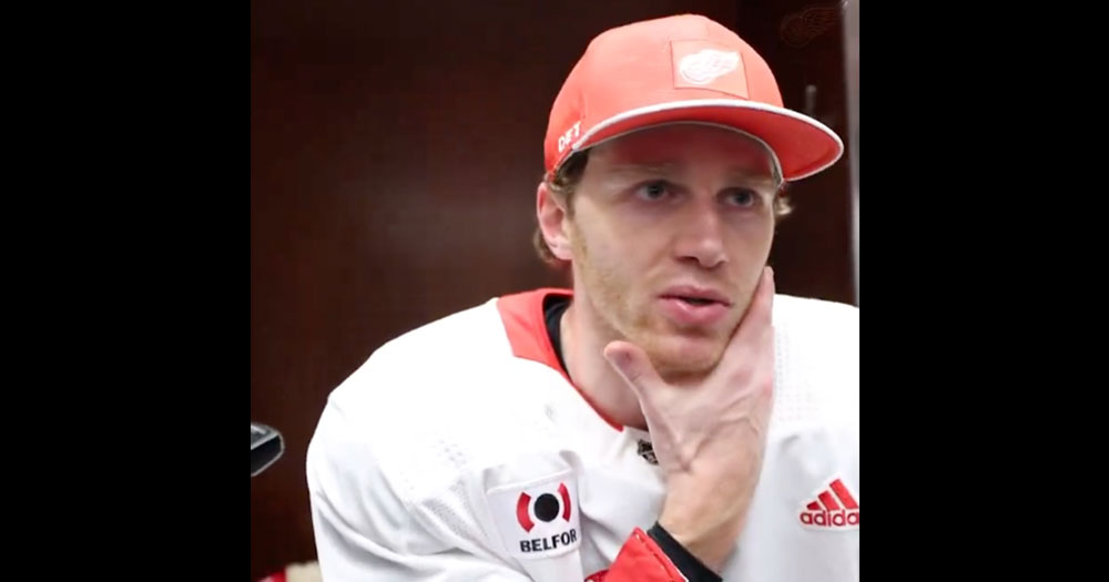Patrick Kane confirms when he'll return to Red Wings' lineup