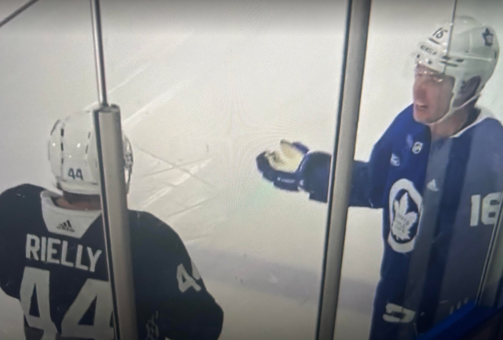 Mitch Marner, Morgan Rielly have “heated exchange” in practice 