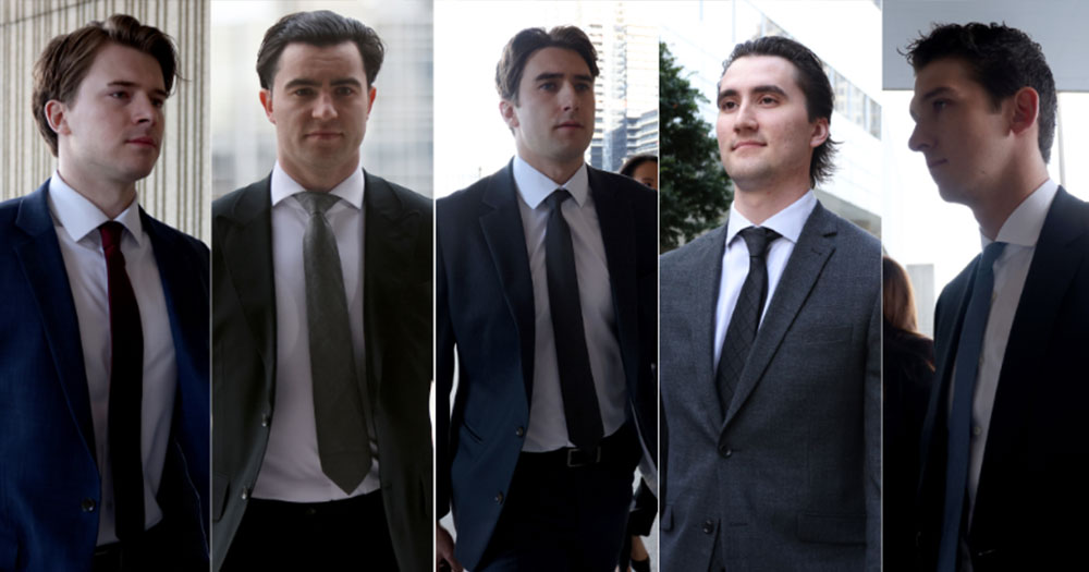 Video evidence revealed in case against 5 former Team Canada World Junior stars