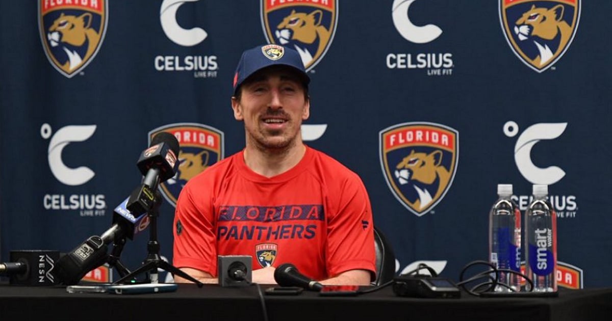 Brad Marchand reveals what he was really eating during Game 3.