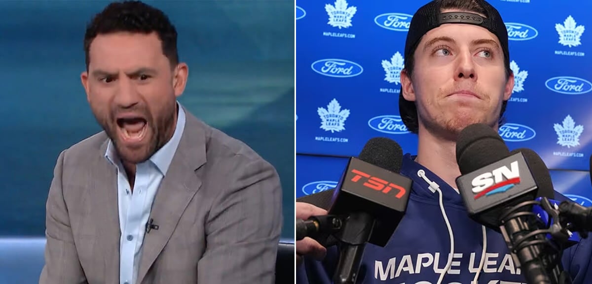 Paul Bissonnette takes shot at Mitch Marner during playoff game!
