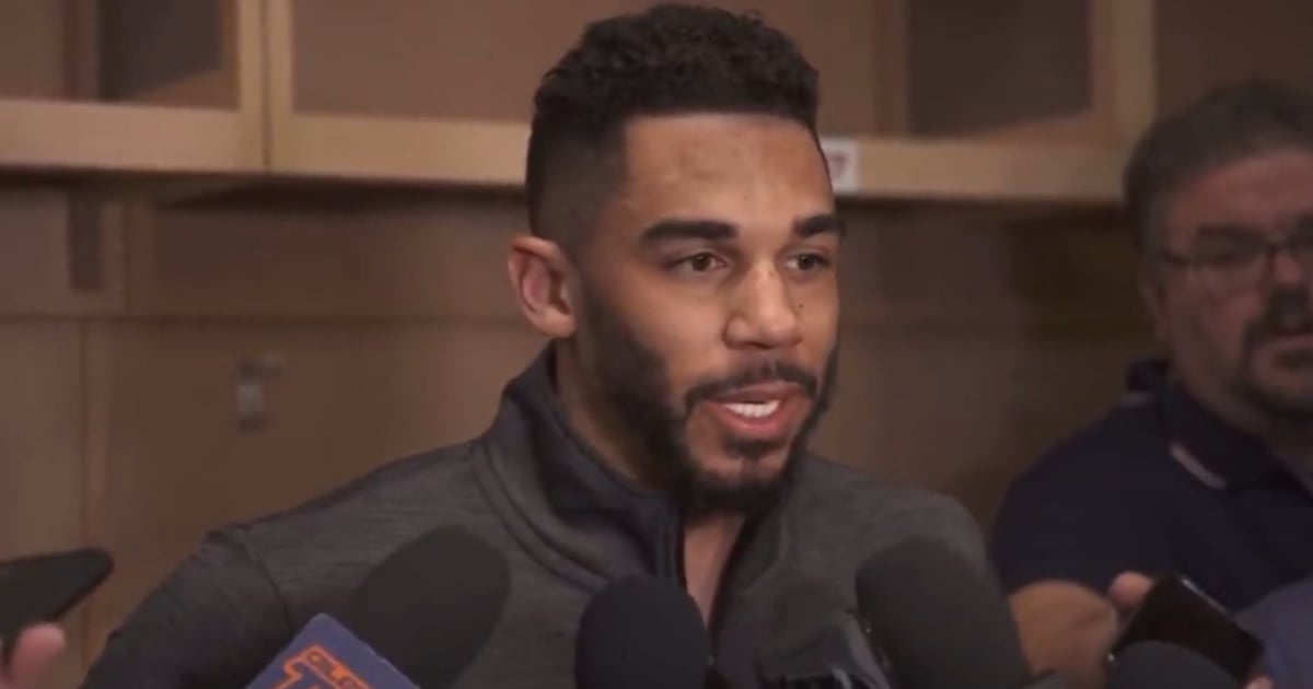 Evander Kane buries the Hockey Diversity Alliance.