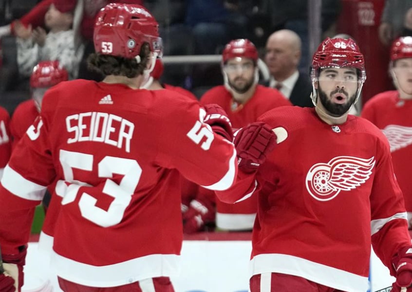 Red Wings leading the NHL in new statistical category! 