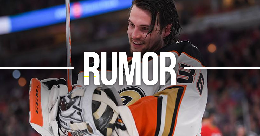 Rumor: John Gibson to the Red Wings?!?