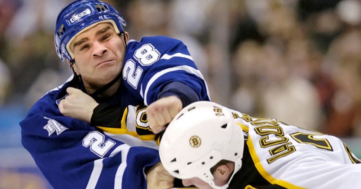 Tie Domi fires back at Georges Laraque over Reaves comments.