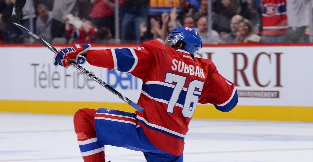 Habs release lengthy statement on P.K. Subban 