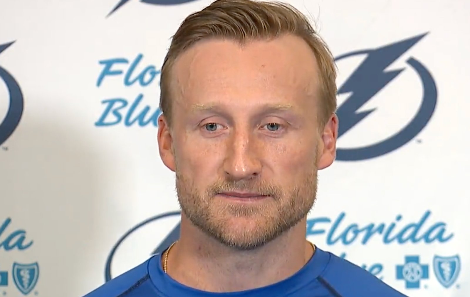 Steven Stamkos is upset with Lightning!