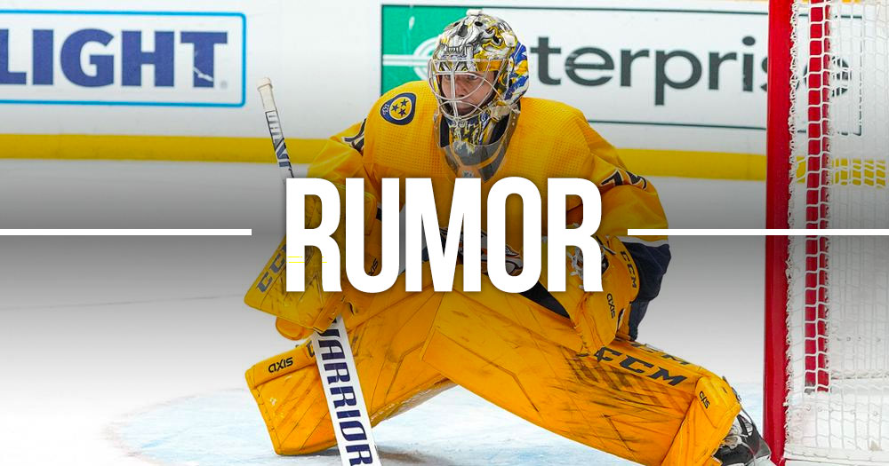 Rumor: Predators nearly traded Juuse Saros to Stanley Cup contender