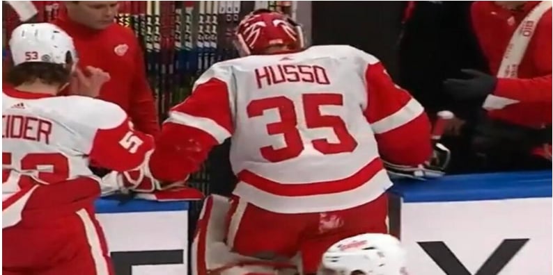 Grim update on Red Wings goaltender Ville Husso 