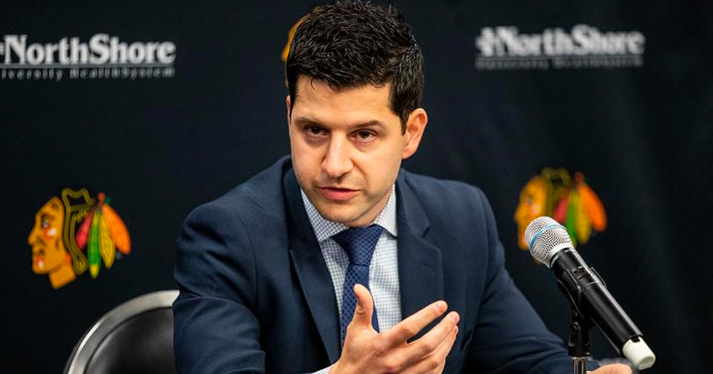 Blackhawks reportedly hire Kyle Davidson as new GM