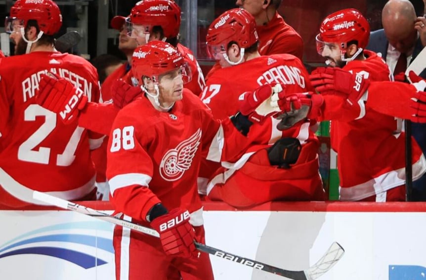 Red Wings provide update on Patrick Kane's health 