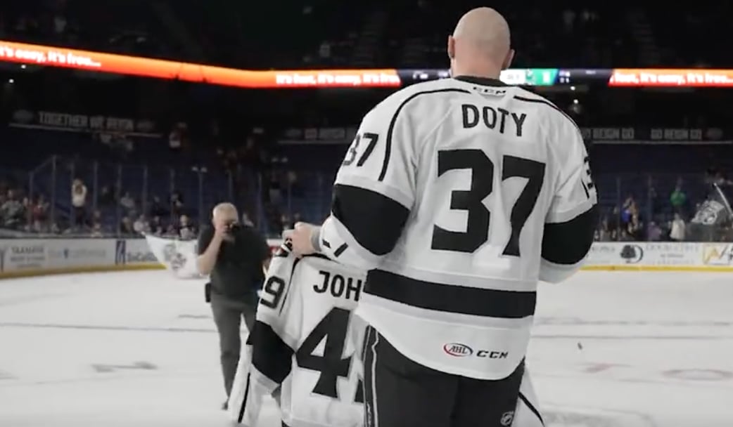 OHL has touching tribute for the late Adam Johnson