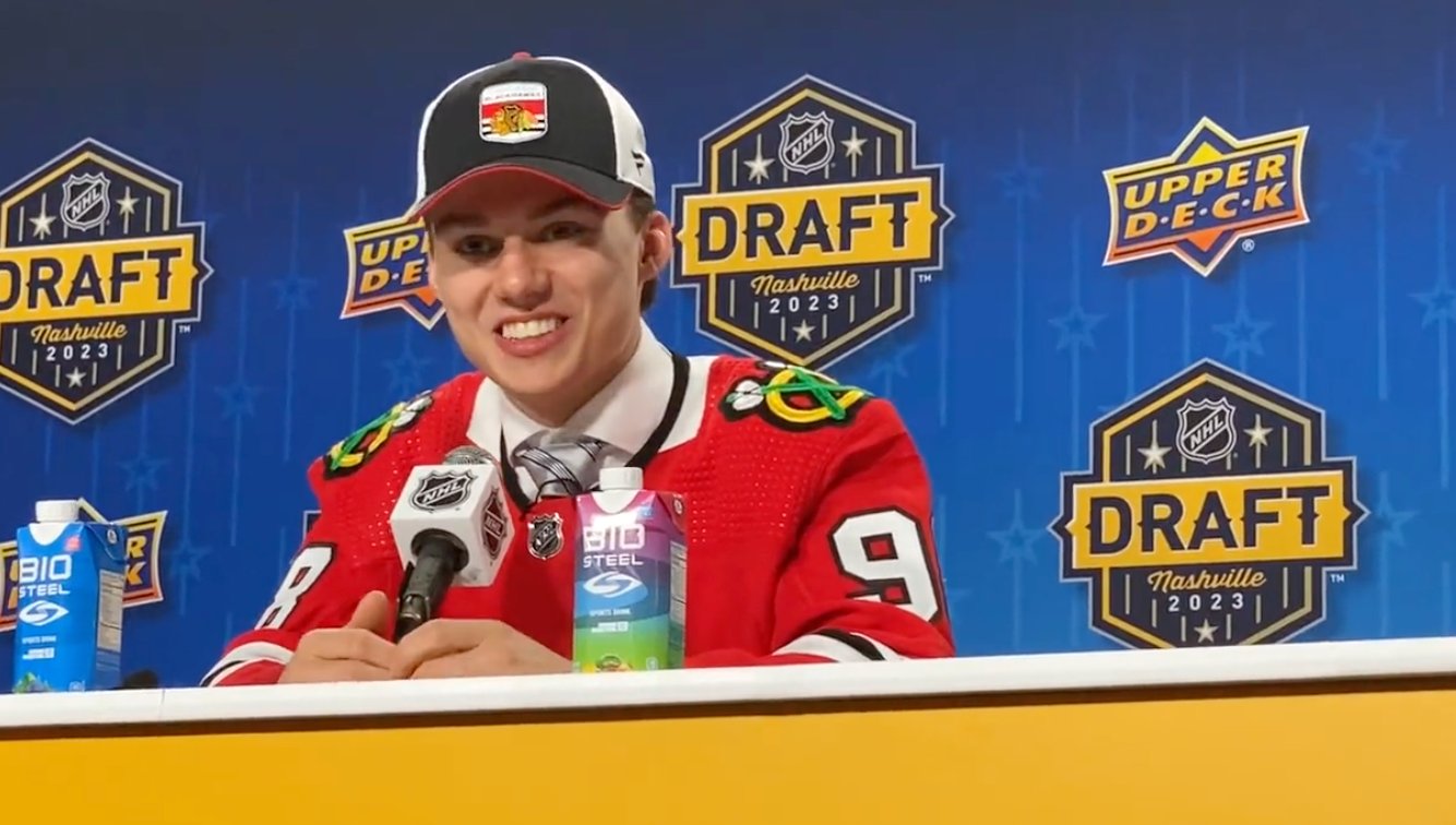 Nate Danielson earns ringing endorsement from Connor Bedard 