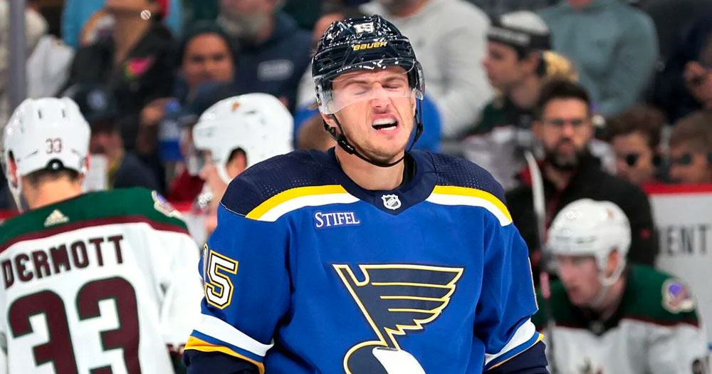 Breaking: It's official, Jakub Vrana is done with the Blues