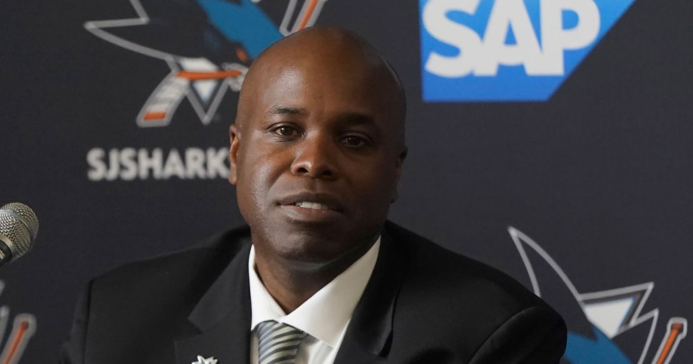 Sharks GM Mike Grier places veteran defenseman on waivers