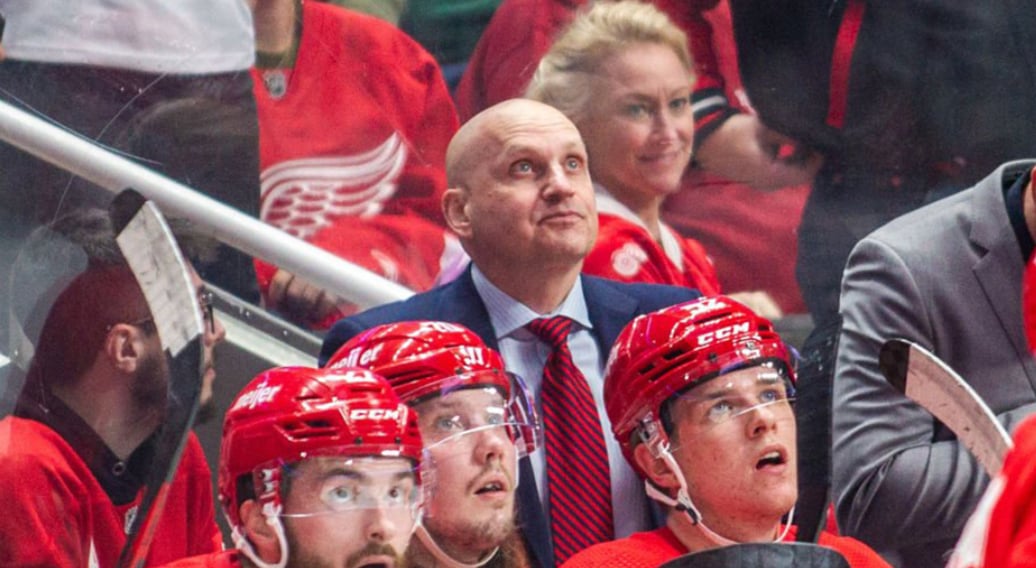 Red Wings head coach Derek Lalonde releases a statement 