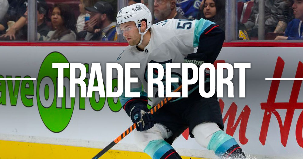 Shane Wright traded in blockbuster deal