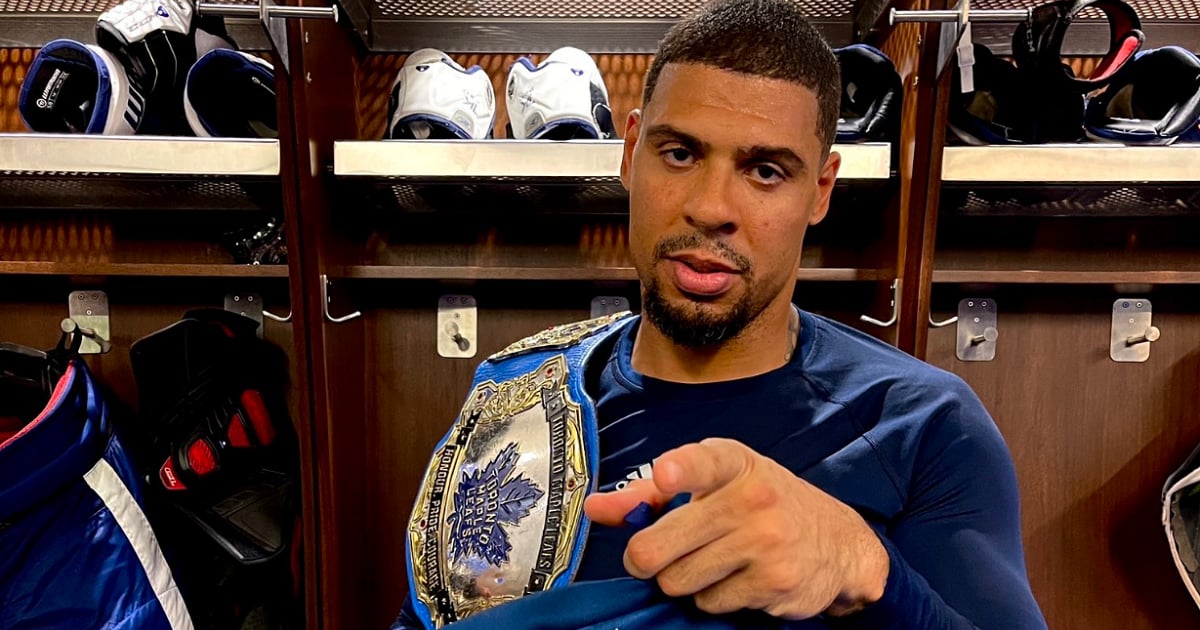 Ryan Reaves buried over poor start to the regular season.
