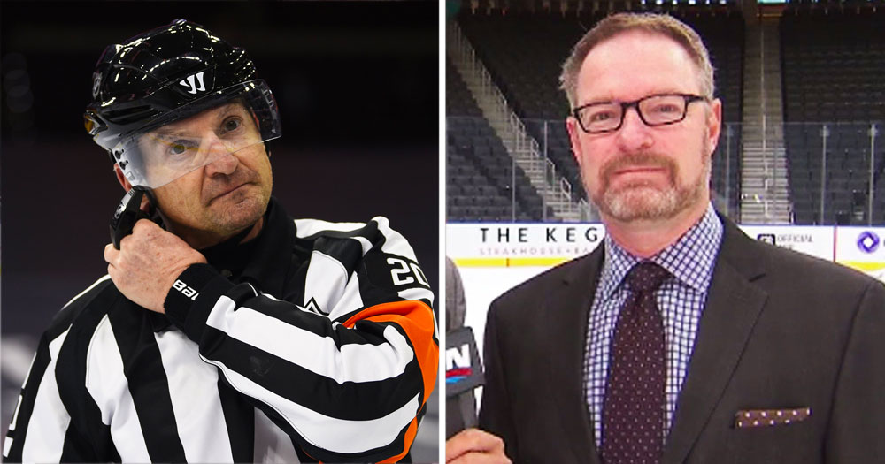 Former NHL referee Tim Peel absolutely embarrasses divisive Oilers reporter Mark Spector