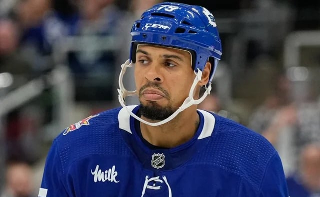 Another tough blow to Ryan Reaves coming straight from the Maple Leafs!