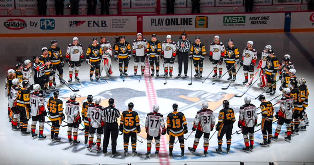 Penguins pay special tribute to Adam Johnson with a beautiful pre-game ceremony