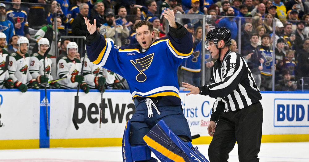 Hartman personally calls out Binnington after last night's debacle