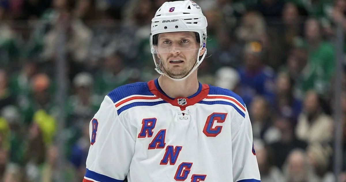 Jacob Trouba speaks out after being traded by the Rangers.