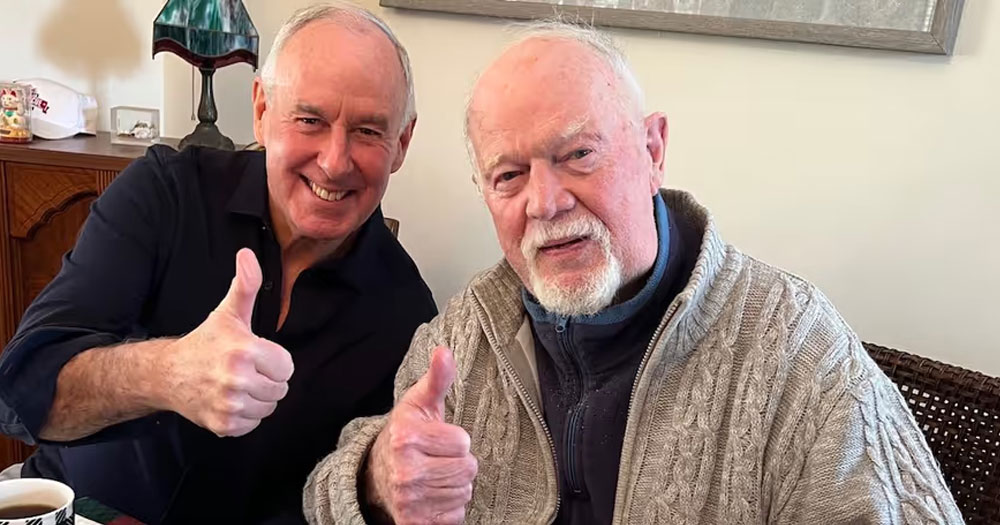 Don Cherry and Ron MacLean patch things up 5 years later