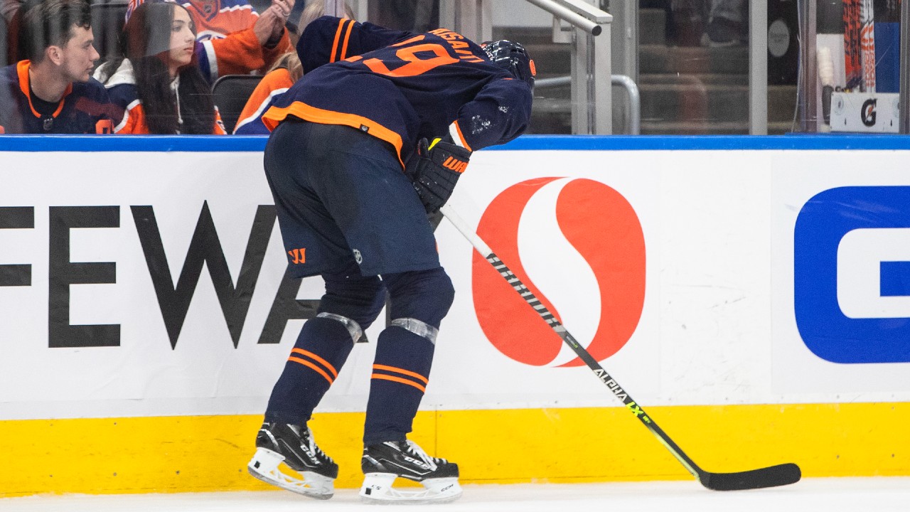 Leon Draisaitl injured during Oilers’ practice