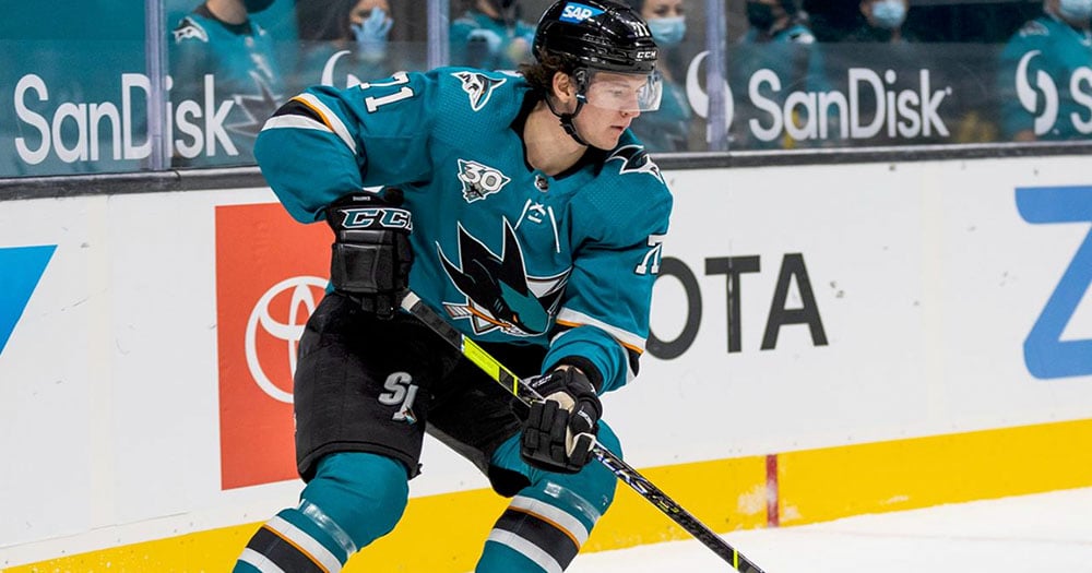 Sharks D Nikolai Knyzhov suffers gruesome injury