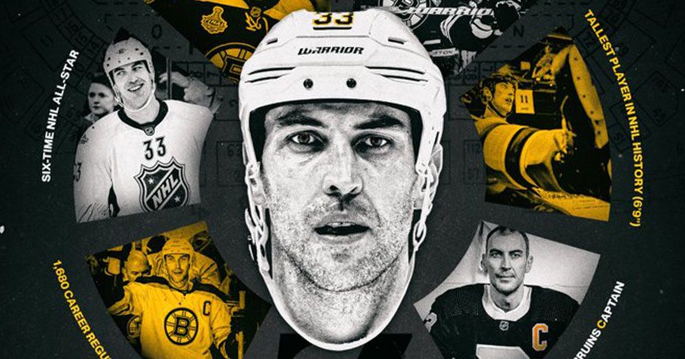 Chara signs one day contract with Bruins