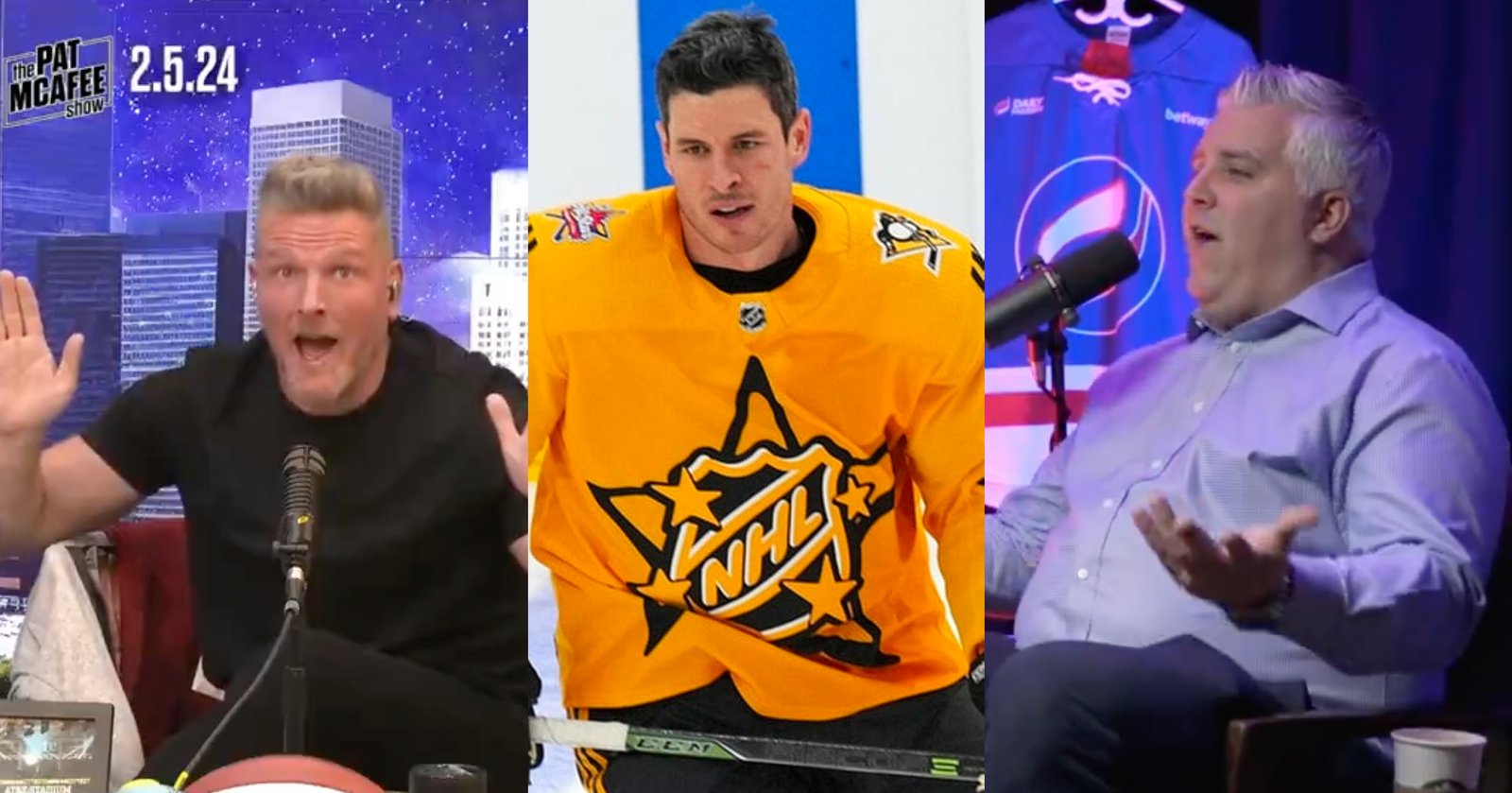 Sidney Crosby caught in feud between Pat McAfee and Frank Seravalli!