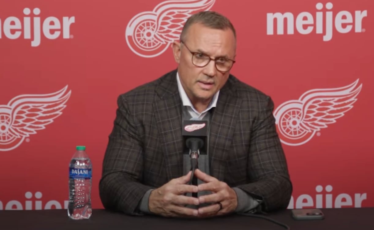 Steve Yzerman describes state of the Red Wings after 5th season as GM 