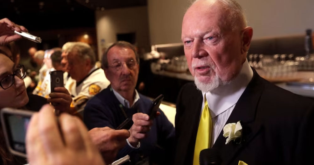 Don Cherry trends worldwide after Justin Trudeau puts his foot in his mouth