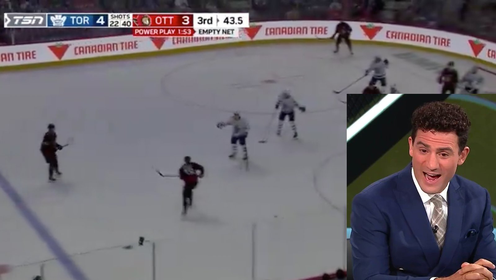 Paul Bissonnette believes Senators intentionally turned off lights during game against Maple Leafs